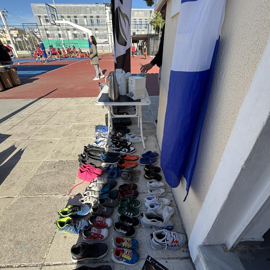 May be an image of shoes and text